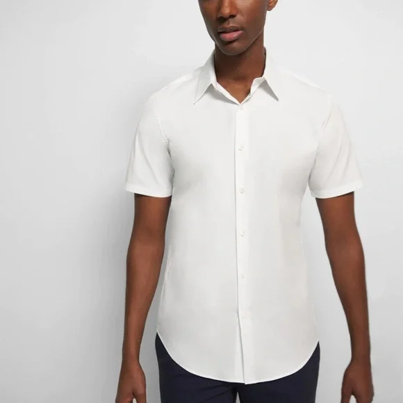 theory short sleeve ruched t shirt